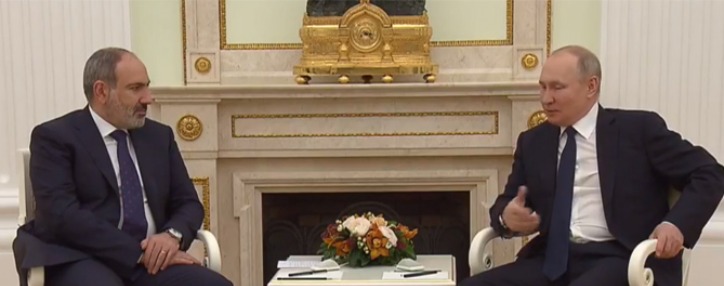 Փաշինյանը Պուտինի հետ քննարկել է եռակողմ հայտարարությունների դրույթների իրականացման ընթացքը