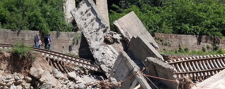 Minister: Reconstruction of railway in flooded area goes ahead of schedule