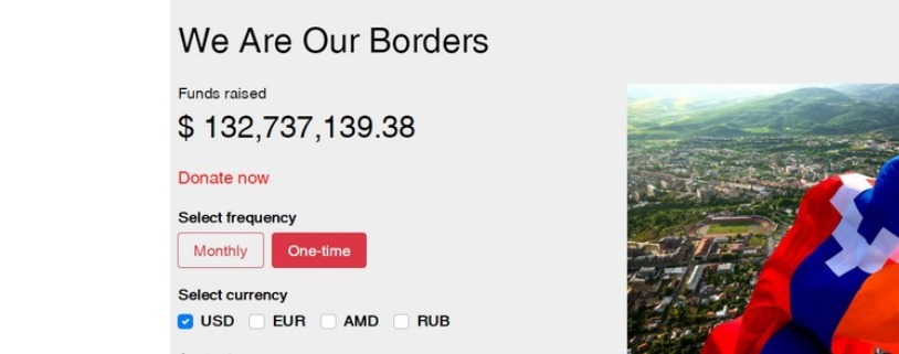 Donations to Hayastan All Armenian Fund for Artsakh exceeds $ 132.7 million Donations to Hayastan All Armenian Fund for Artsakh exceeds $ 132.7 million