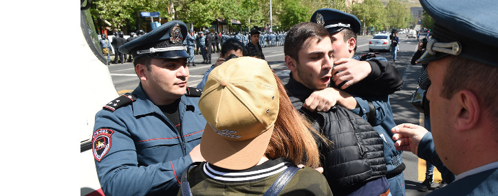 Armenian police department confirms readiness to detain all offenders