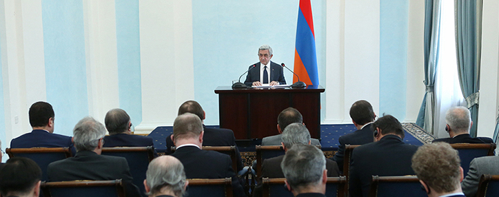 Armenia’s president unveils conditions which would make Armenian side compromise in Karabakh issue Armenia’s president unveils conditions which would make Armenian side compromise in Karabakh issue