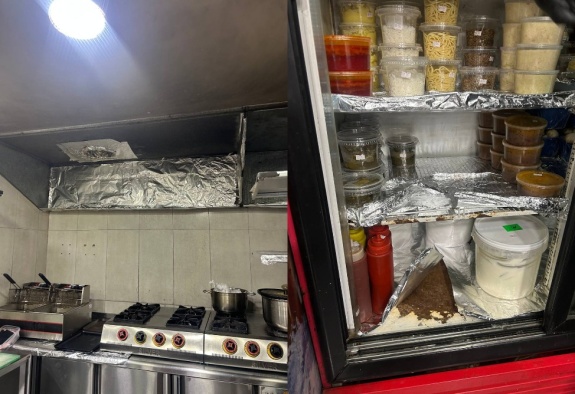 Հայտնի հանրային սննդի օբյեկտի արտադրական գործունեությունը կասեցվել է սանիտարական կանոնների խախտման պատճառով (ՖՈՏՈ)