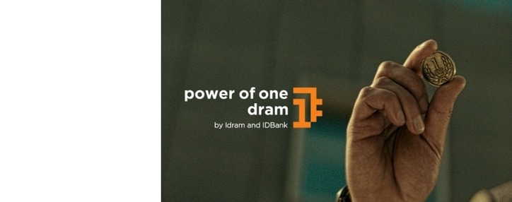 IDBank joins “The power of 1 dram” initiative