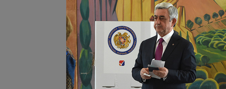 ՀՀ նախագահը քվեարկեց «հանուն լավ Երևանի» 