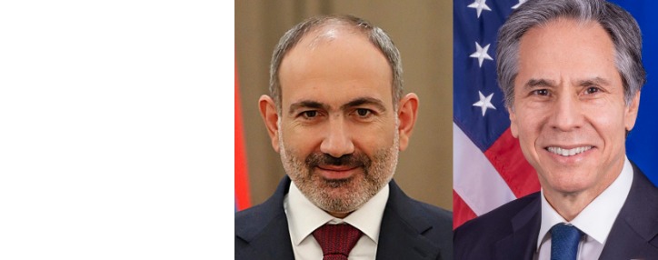 Փաշինյանն ու Բլինքենր հեռախոսազրույց են ունեցել․ քննարկել են Հայաստան–Ադրբեջան խաղաղության գործընթացը