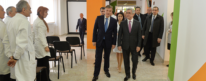 Президент Армении ознакомился с модернизацией Нацонкологического центра им.Фанарджяна