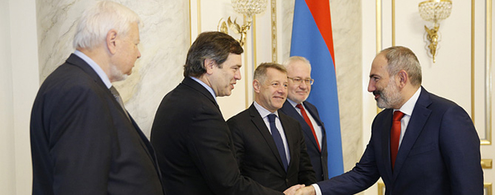 Լեռնային Ղարաբաղի խաղաղ կարգավորումն են քննարկել Փաշինյանը և ԵԱՀԿ ՄԽ համանախագահները