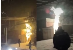 Ենթակայանում բռնկված հրդեհի հետևանքով հոսանքազրկվել է Էրեբունի վարչական շրջանն ամբողջությամբ, Սարի Թաղը և մի շարք այլ փողոցներ (ՎԻԴԵՈ)