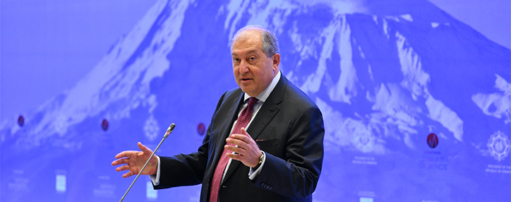 Armenian government's resignation is inevitable, president says