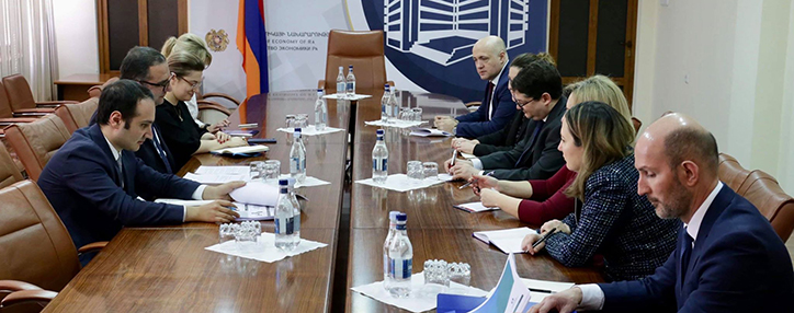 Armenia and EBRD discuss ways to step up cooperation Armenia and EBRD discuss ways to step up cooperation