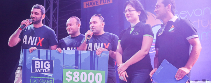 Америабанк вручил главный приз Sevan StartUp Summit 2017 