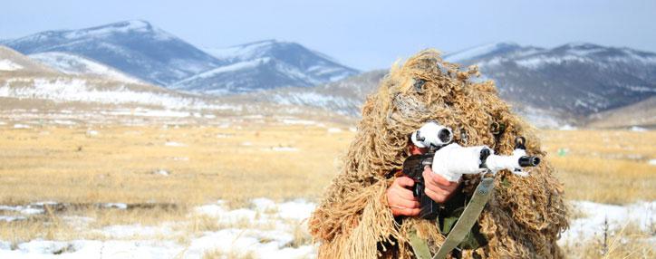 Российские снайперы тренируются в горах Армении в экстремальных условиях