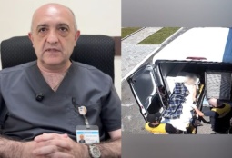 Վրաստանի շտապօգնության մեքենայով «Սուրբ Աստվածամայր» ԲԿ է տեղափոխվել վթարի հետևանքով տուժած աղջիկ երեխա