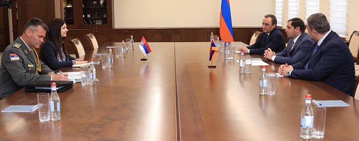 Armenia, Serbia to sign defense cooperation agreement