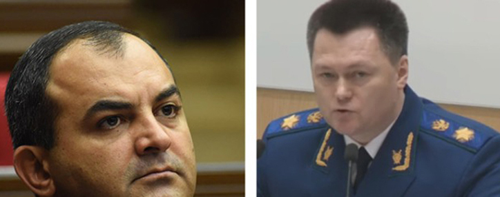 Артур Давтян заявил генпрокурору РФ о необходимости безоговорочного продолжения процесса возвращения армянских пленных из Азербайджана Артур Давтян заявил генпрокурору РФ о необходимости безоговорочного продолжения процесса возвращения армянских пленных из Азербайджана