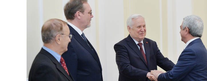 Саргсян: армяно-российские союзнические отношения отличаются активным диалогом на всех уровнях