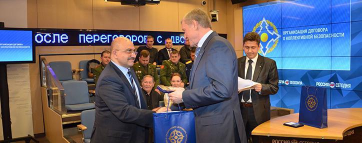 Гендиректор агентства "АРКА" награжден медалью ОДКБ