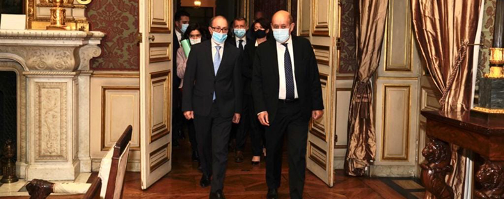 В Париже проходит встреча глав МИД Армении и Франции