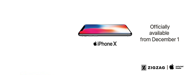 Zigzag announces launch of iPhone X official presales 