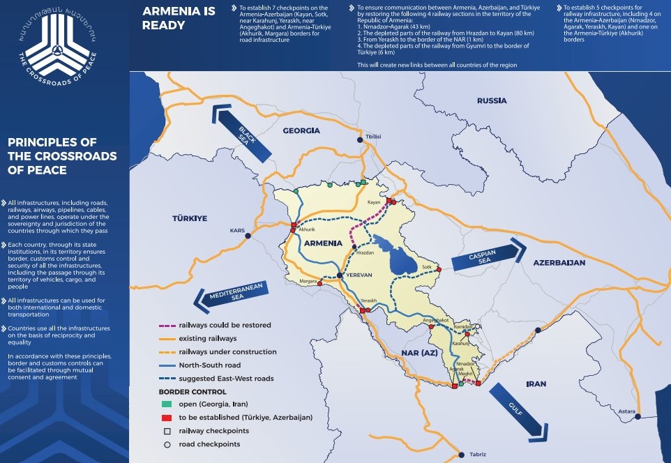 Greek Foreign Minister: Armenian Crossroads of Peace project provides table solution to  problems in South Caucasus