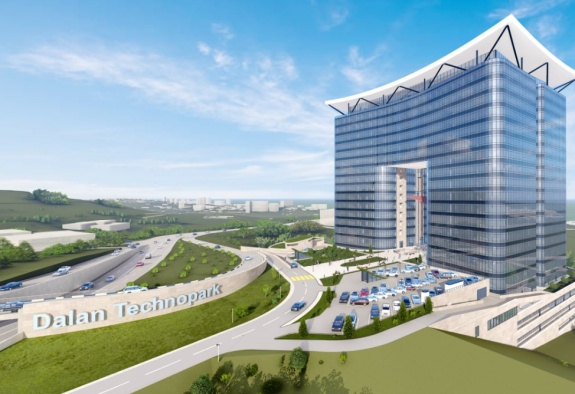 DALAN TECHNOPARK․ հիմնակմախքի 80%–ը պատրաստ է, երկու մասնաշենքերը միացված են, մեկնարկել է միասնական հարկերի շինարարությունը (ՖՈՏՈ)