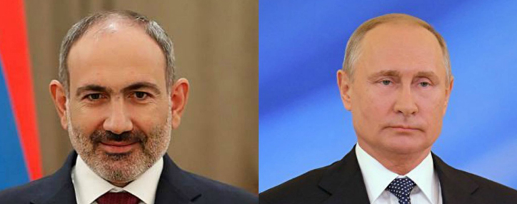 Pashinyan, Putin discuss Azerbaijan visit, agree on future meeting