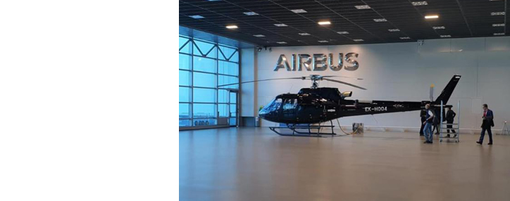 Армения получила первый вертолет санитарно-авиационной службы