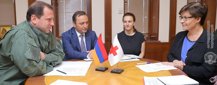 МККК намерен осуществить пилотную программу по снижению рисков в приграничных с Азербайджаном общинах Армении