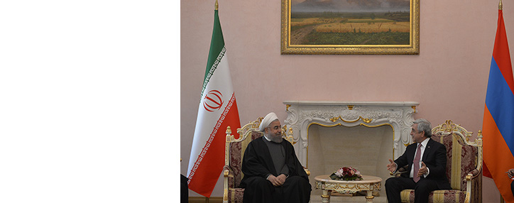  Nagorno-Karabakh conflict should be resolved exclusively in a peaceful way- Iranian president says
