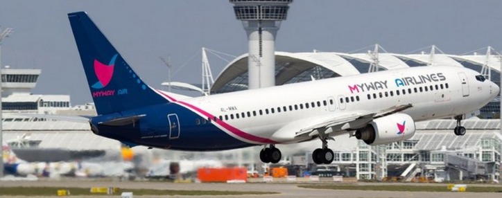 Myway Airlines to operate flights between Georgian and Armenian capitals Myway Airlines to operate flights between Georgian and Armenian capitals