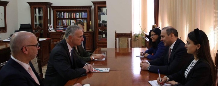ԱԽ քարտուղարը քննարկել է հայ–ադրբեջանական հարաբերություններն ԱՄՆ Կովկասյան բանակցությունների հարցերով ավագ խորհրդականի հետ