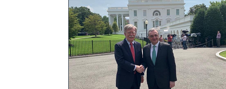 Mnatsakanyan about his meeting with John Bolton 