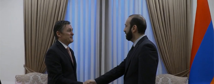 ԱԳ նախարարը ԵԱՀԿ ՄԽ ֆրանսիացի համանախագահի հետ քննարկել է Արցախում ադրբեջանական ԶՈւ–ի ներխուժման արդյունքում ստեղծված իրավիճակը (ՎԻԴԵՈ)