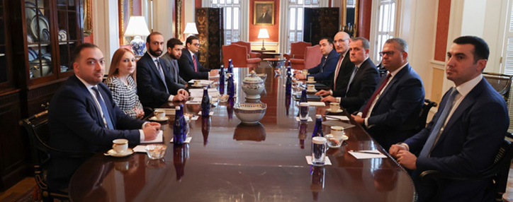 Վաշինգտոնում ընթանում է Հայաստանի և Ադրբեջանի ԱԳ նախարարների հանդիպումը (ՖՈՏՈ)