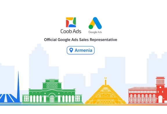 Google-ը Coob Ads-ին նշանակել է պաշտոնական Google Ads Sales Representative Հայաստանում