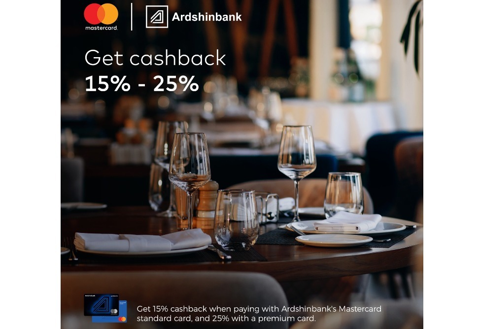 Cashback for All Ardshinbank Mastercard Cardholders Cashback for All Ardshinbank Mastercard Cardholders