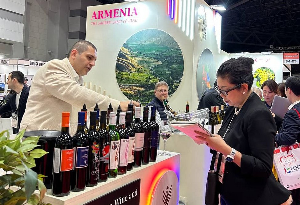 Armenian wines presented for the first time at FoodExJapan-2025 in Tokyo Armenian wines presented for the first time at FoodExJapan-2025 in Tokyo