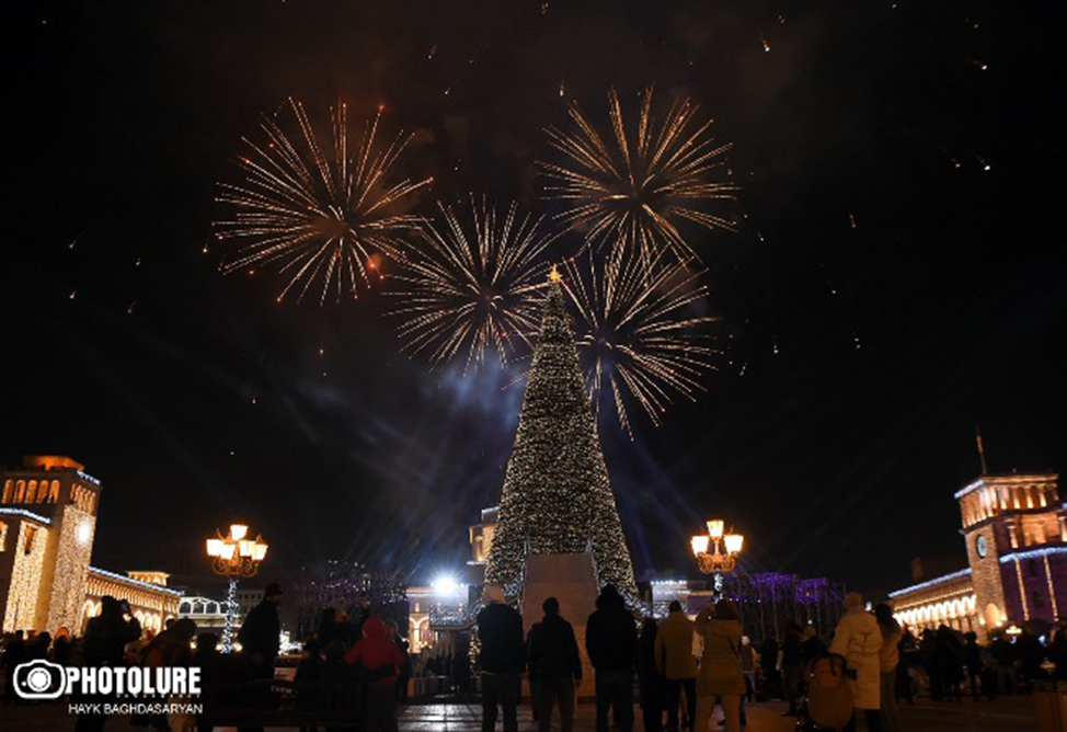 Огни на главной елке Армении зажгутся 8 декабря 