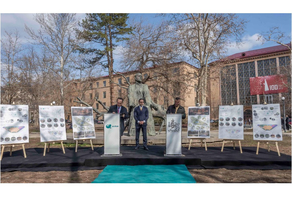 Komitas Park Improvement: Acba Bank's Gift to Yerevan on the Bank's 30th Anniversary