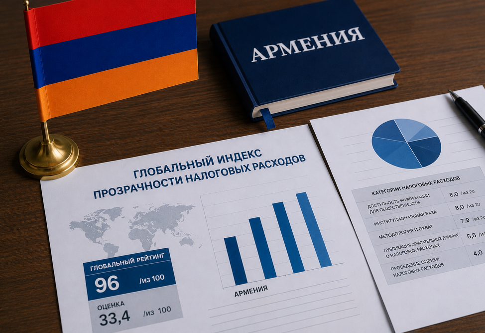 Армения заняла 96-е место в глобальном рейтинге прозрачности налоговых расходов