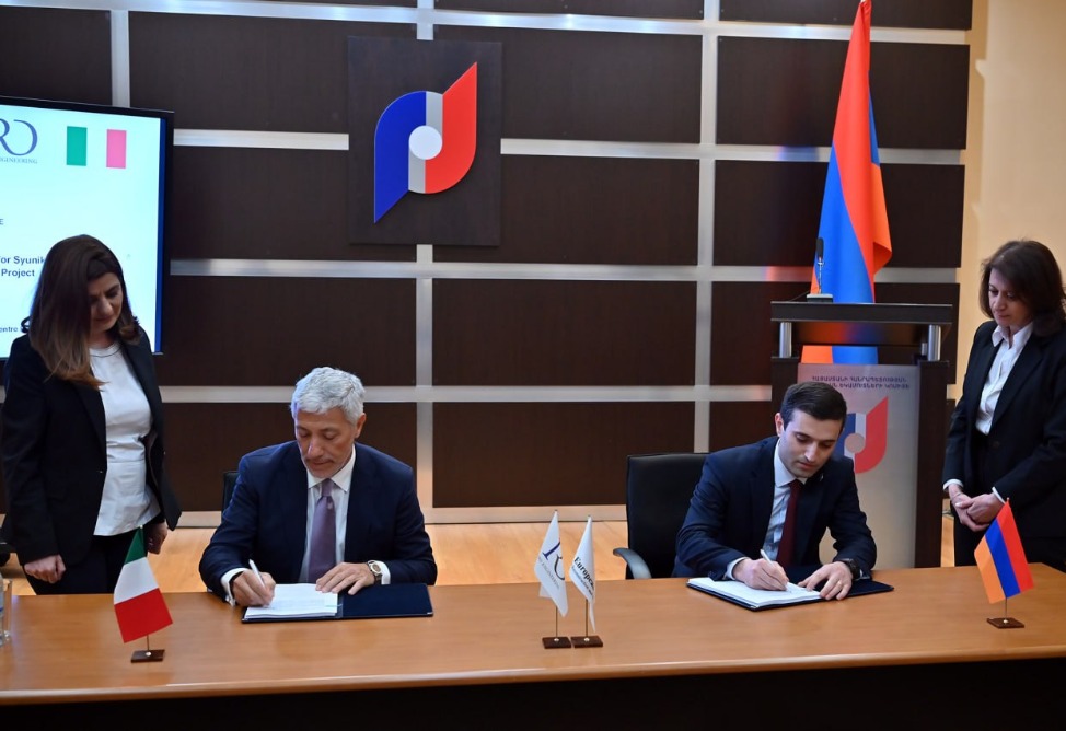 Construction of a €14.4 million customs and logistics center has begun in southern Armenia