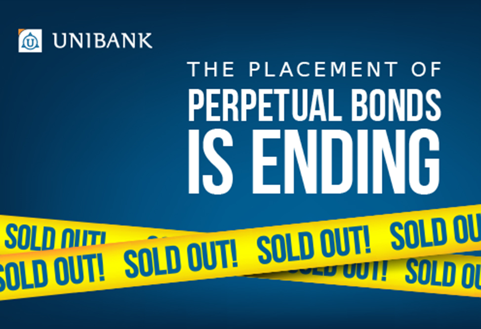 Unibank’s Perpetual Bonds Were Acquired in Nearly One Day