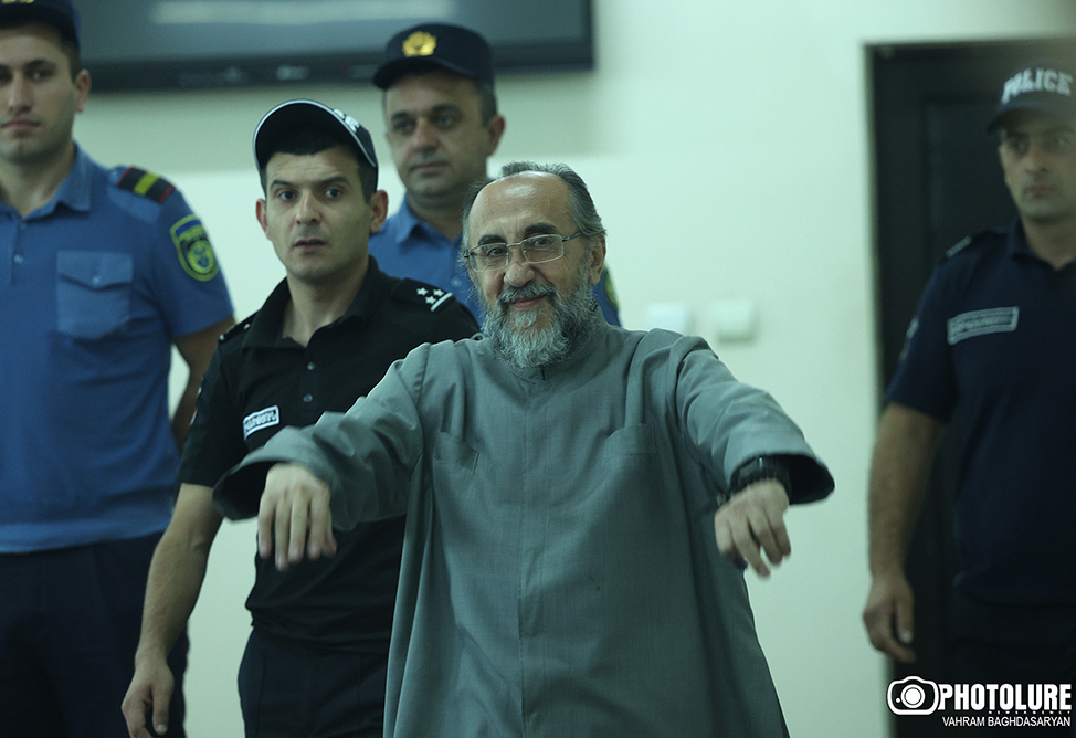 Archbishop Mikael Ajapahyan sentenced to two years in prison Archbishop Mikael Ajapahyan sentenced to two years in prison