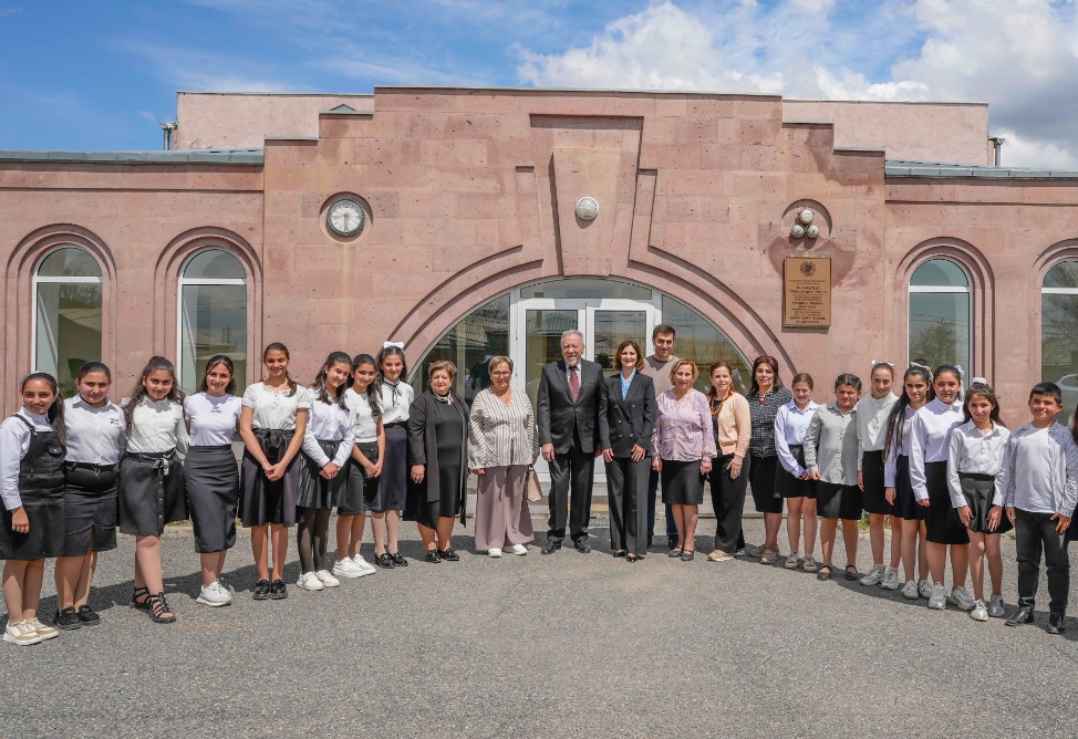 Modern French language class opened in Mastara village school with the support of the Stepan Gishyan Foundation Modern French language class opened in Mastara village school with the support of the Stepan Gishyan Foundation