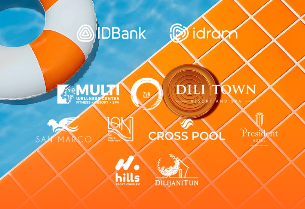 Idram&IDBank предлагают до 30% кешбэка при оплате idcoin-ами  в бассейнах этим летом