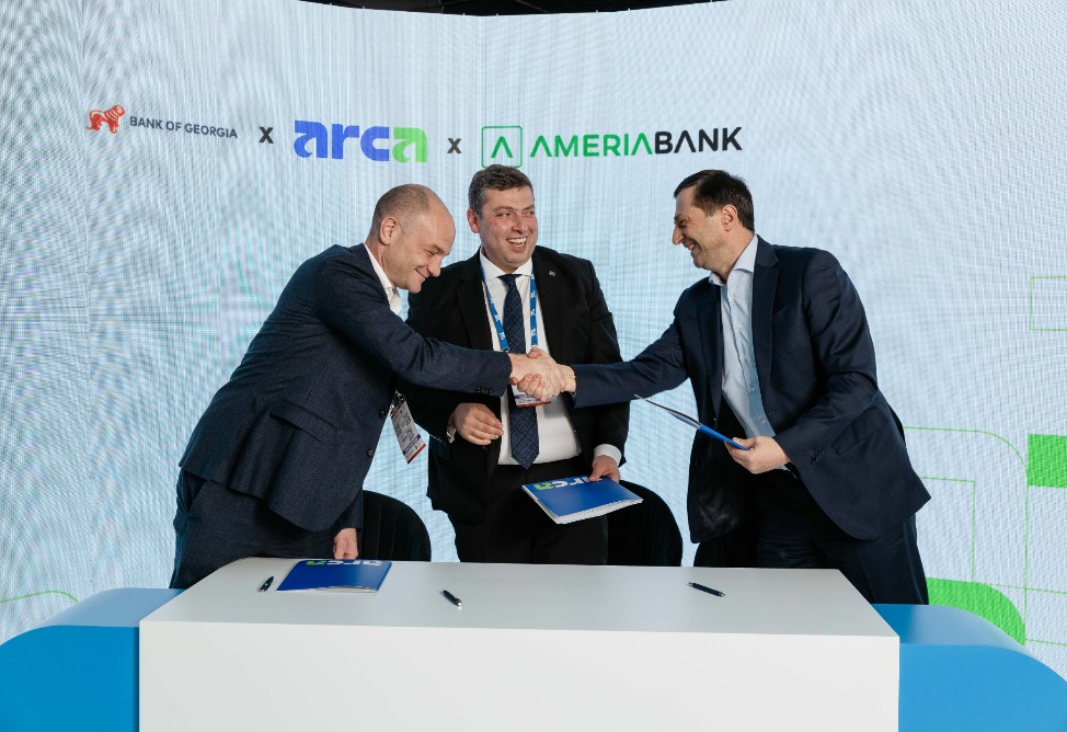 Arca National Payment System, Bank of Georgia and Ameriabank Sign Memorandum of Understanding