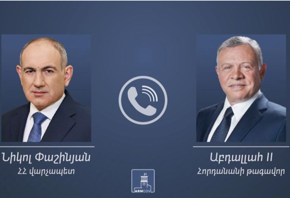 Հորդանանի թագավորը և վարչապետ Նիկոլ Փաշինյանը պայմանավորվել են զարգացնել և խորացնել երկկողմ հարաբերությունները