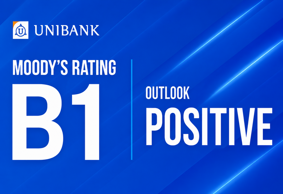 Moody’s Upgrades Unibank’s Rating Outlook to Positive and Affirms B1 Long-Term Deposit Ratings