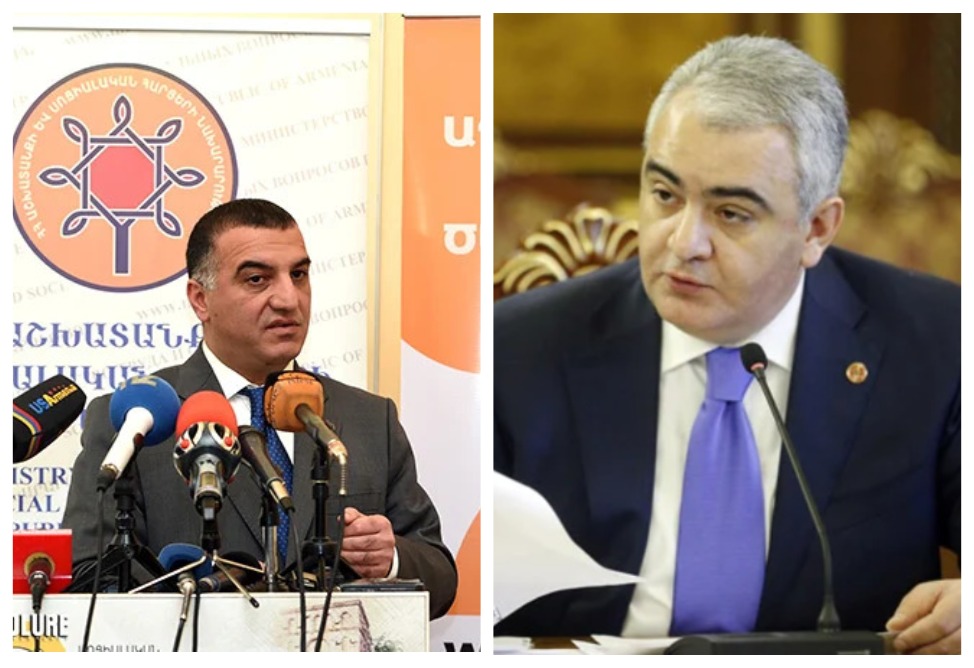 Задержаны экс-глава Минсоца Армении и другие высокопоставленные чиновники