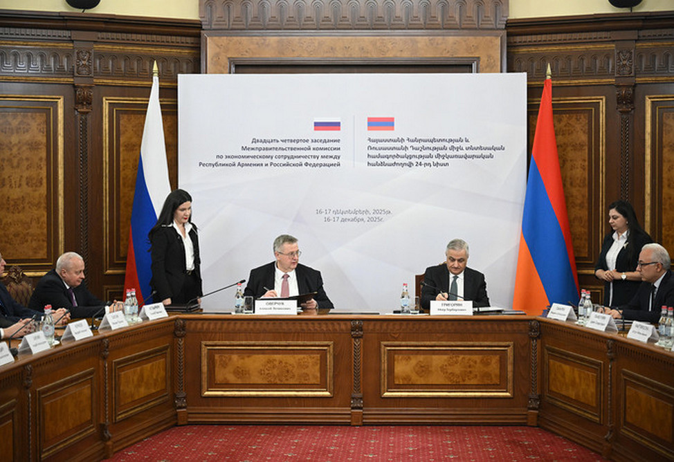 Armenian and Russian Deputy Prime Ministers Pinpoint Areas for Enhanced Economic Collaboration